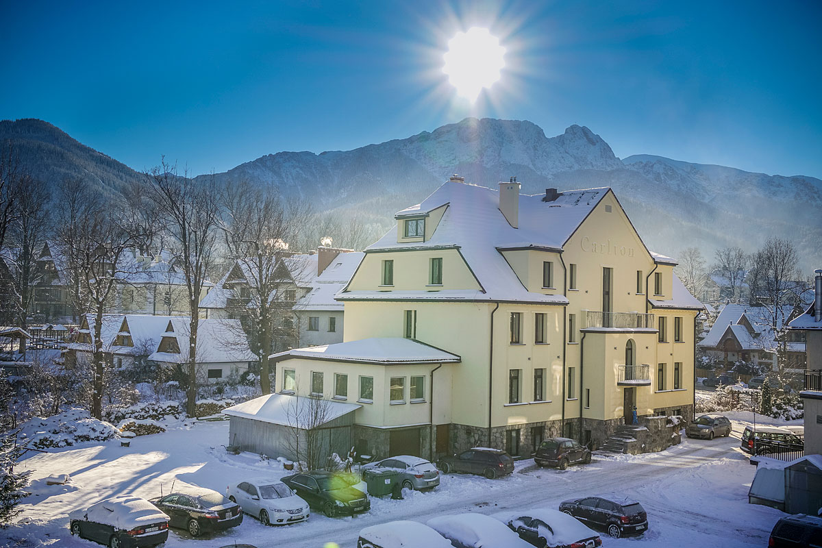 Willa Carlton Zakopane montagnes Tatras vacances dans les montagnes polonaises